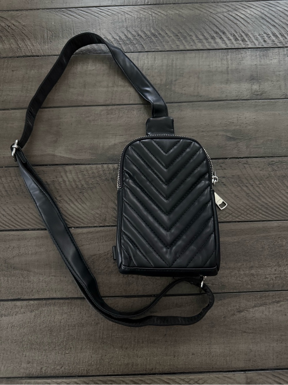 Small Sling Vegan Leather Crossbody Purse